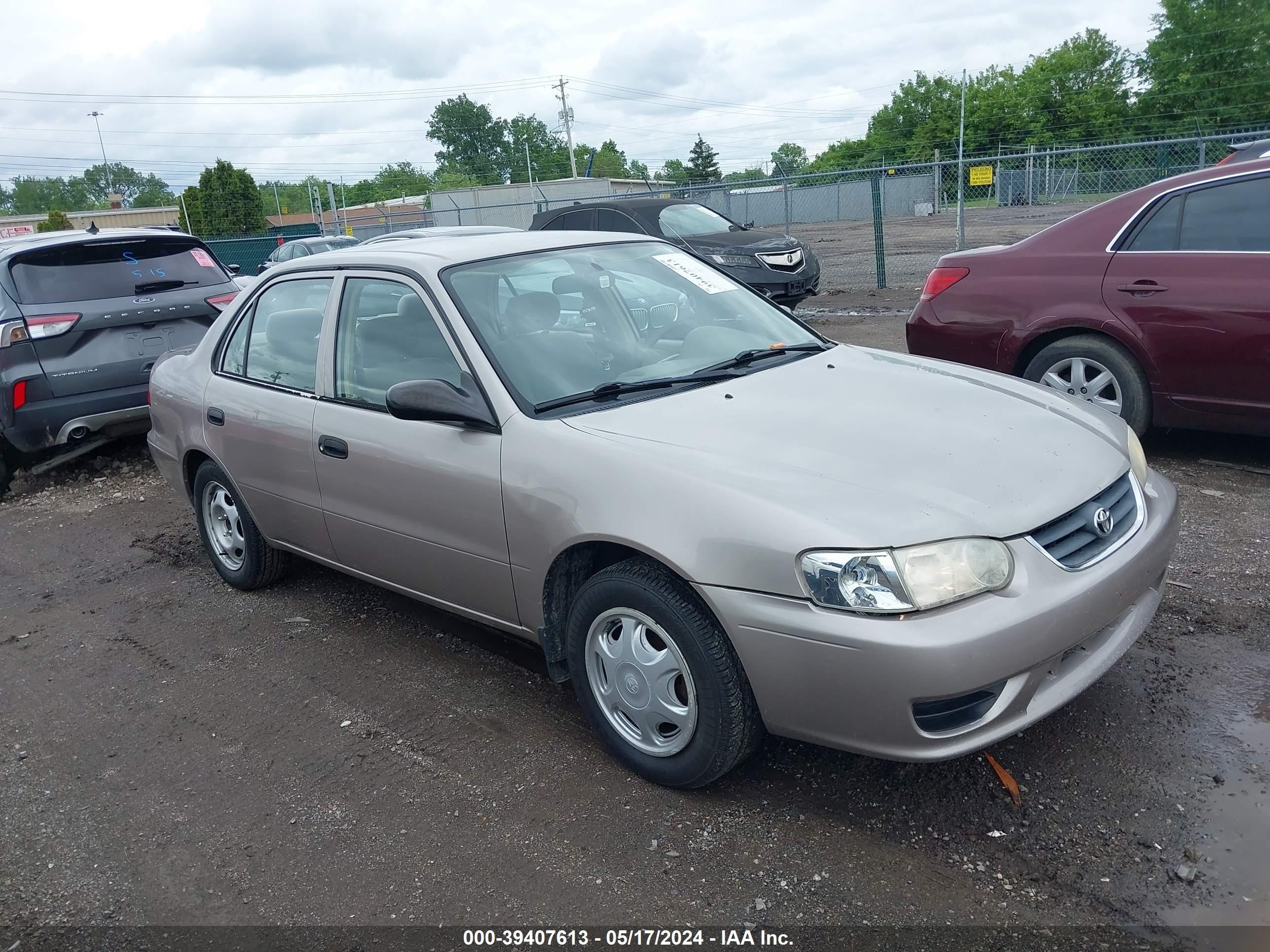 TOYOTA COROLLA 2001 2t1br12e01c410401