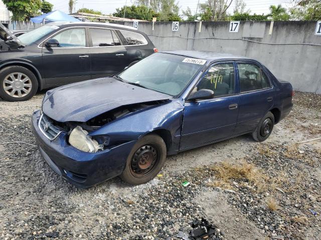 TOYOTA COROLLA 2001 2t1br12e01c445567