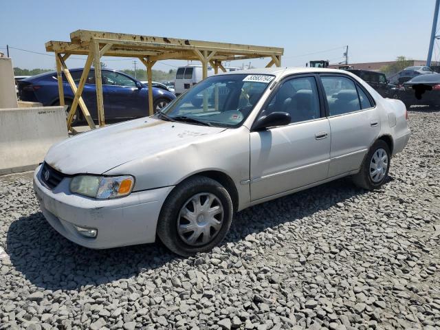 TOYOTA COROLLA 2001 2t1br12e01c486295