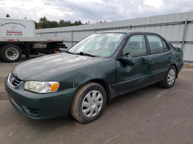 TOYOTA COROLLA 2002 2t1br12e02c537439