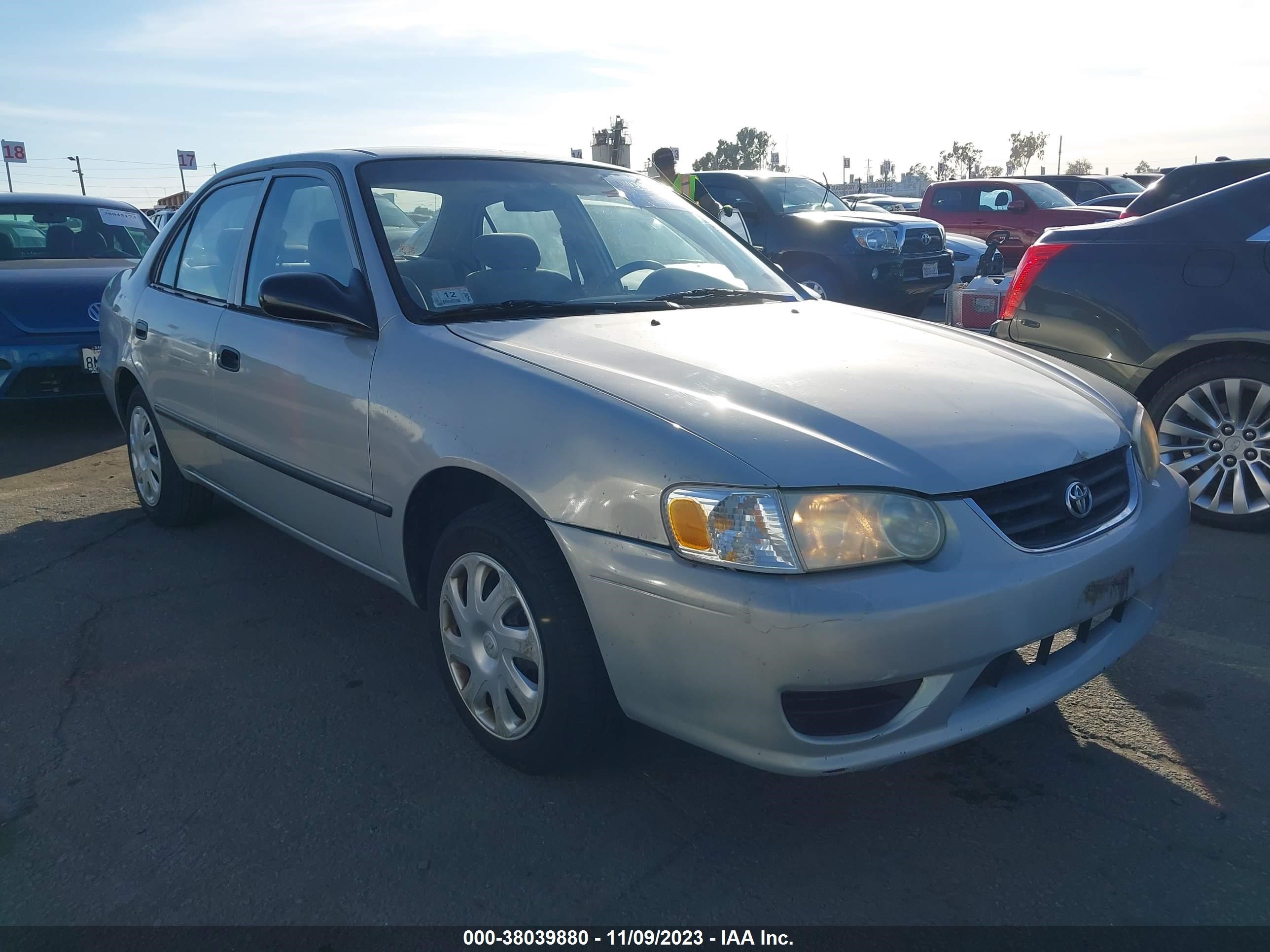 TOYOTA COROLLA 2002 2t1br12e02c555035