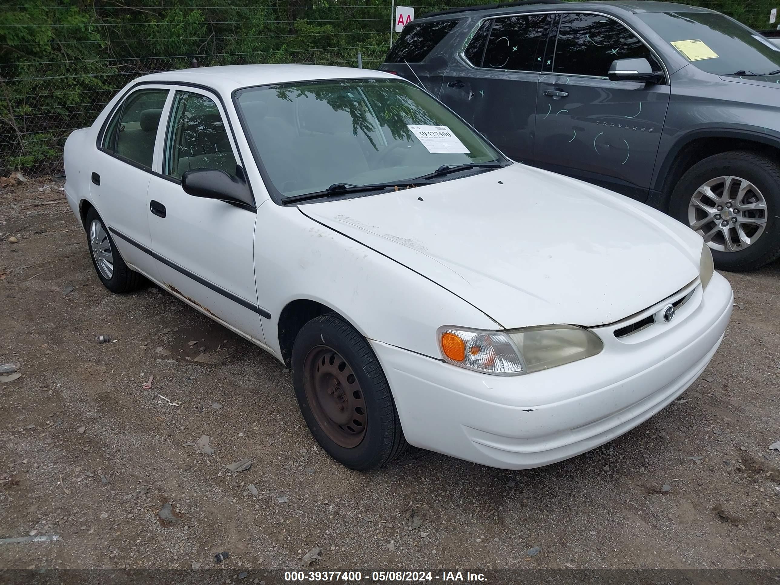 TOYOTA COROLLA 2000 2t1br12e0yc352123