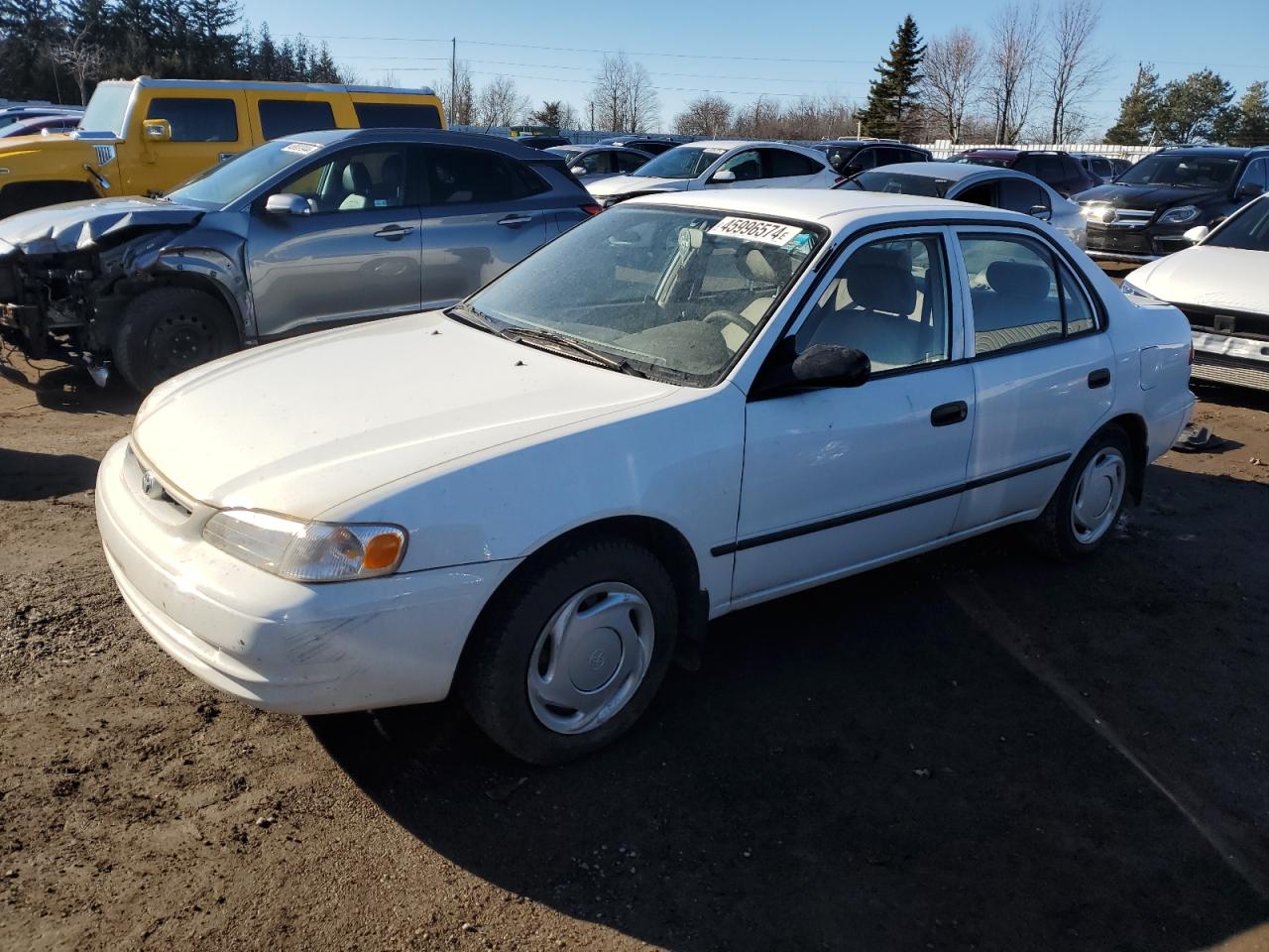 TOYOTA COROLLA 2000 2t1br12e0yc805317