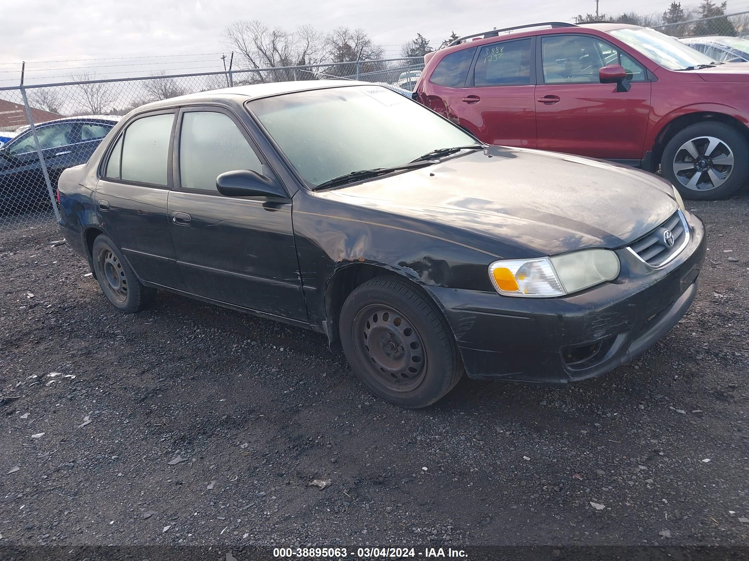 TOYOTA COROLLA 2001 2t1br12e11c473992