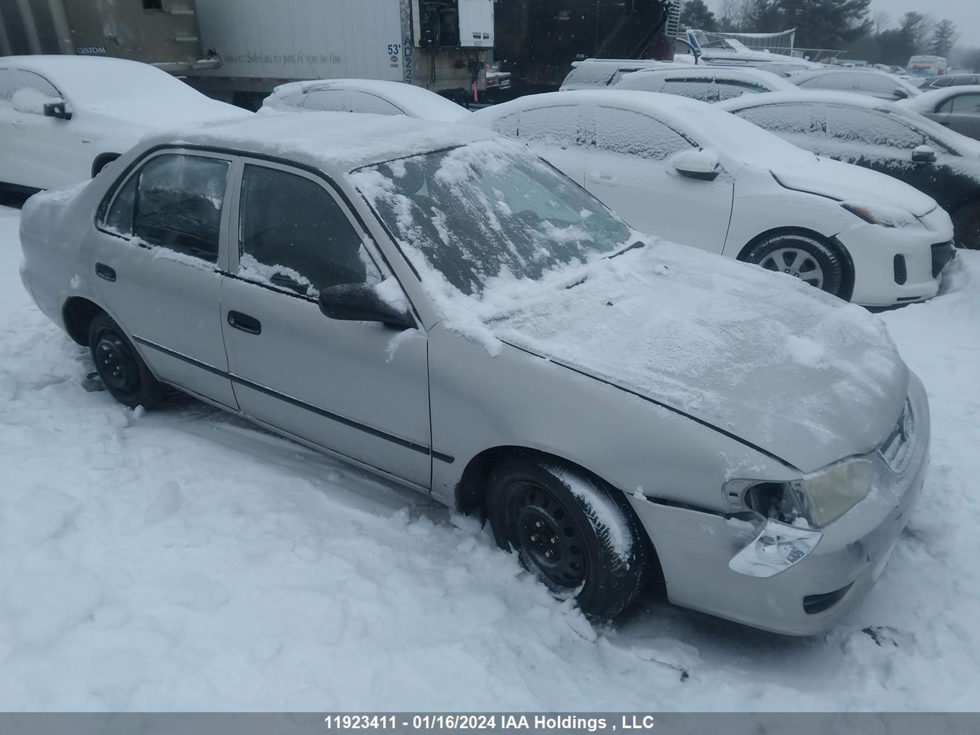 TOYOTA COROLLA 2001 2t1br12e11c848845