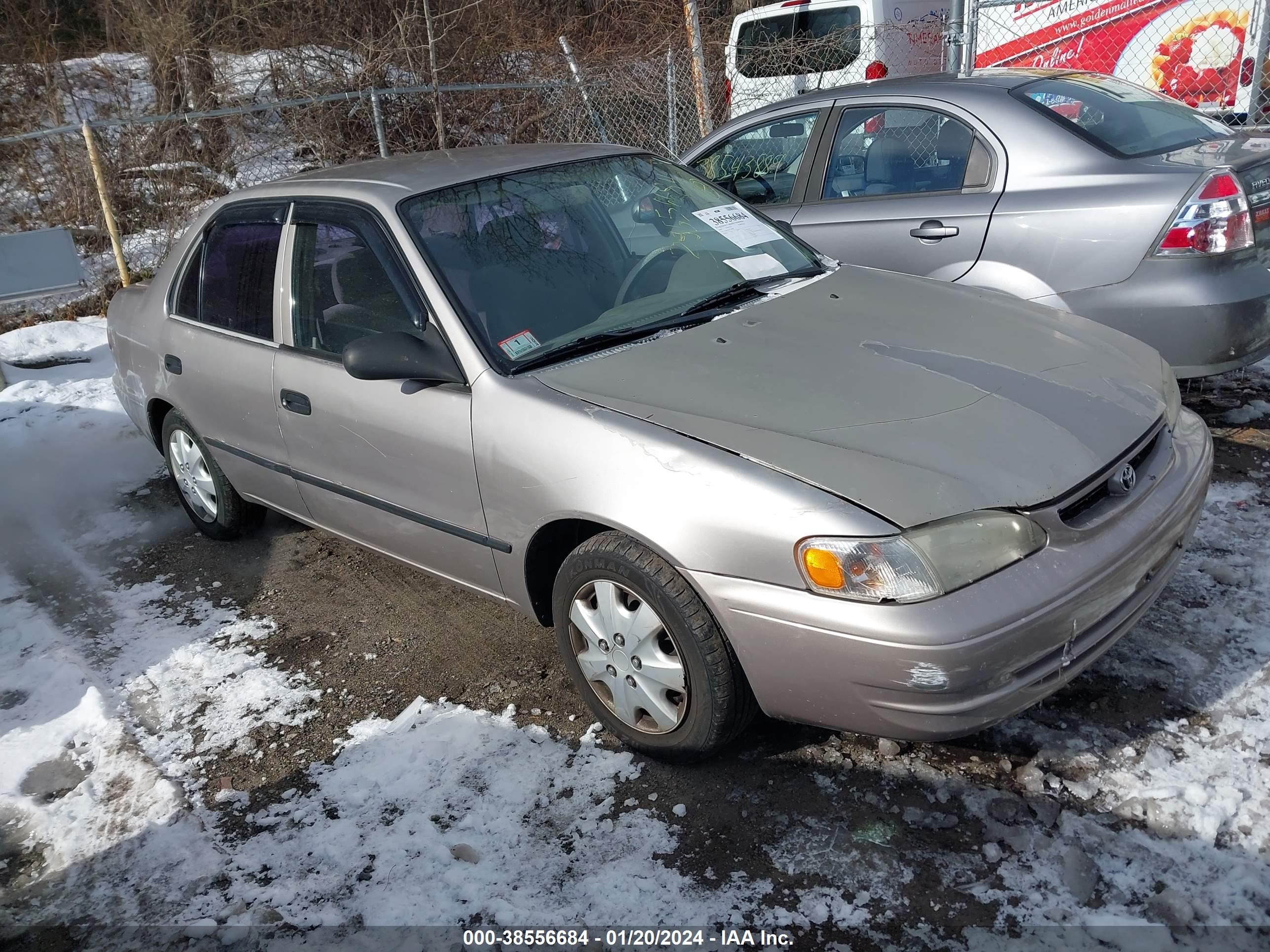 TOYOTA COROLLA 2000 2t1br12e1yc368282