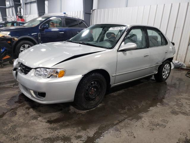 TOYOTA COROLLA 2001 2t1br12e21c424767