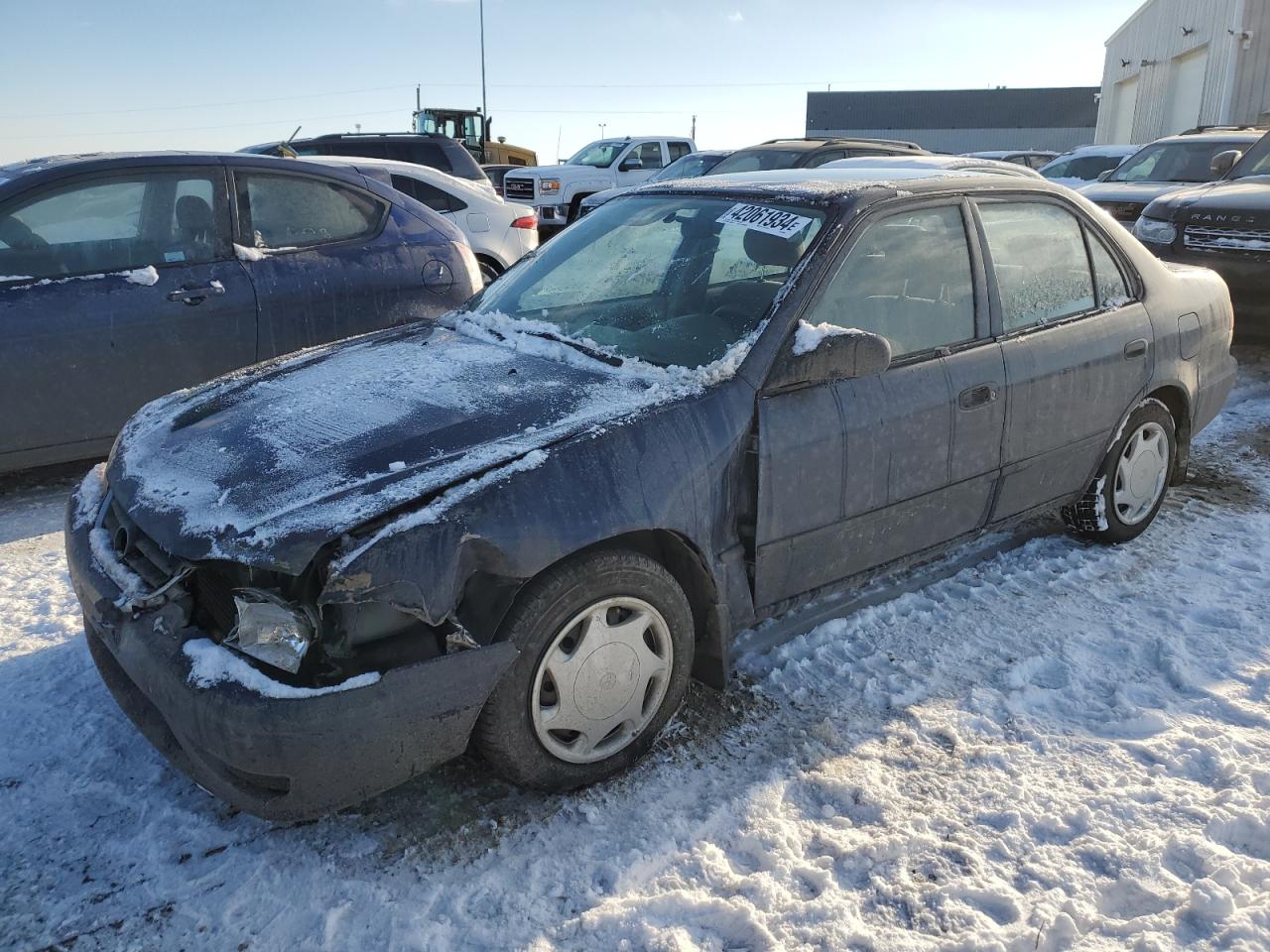 TOYOTA COROLLA 2001 2t1br12e21c833402