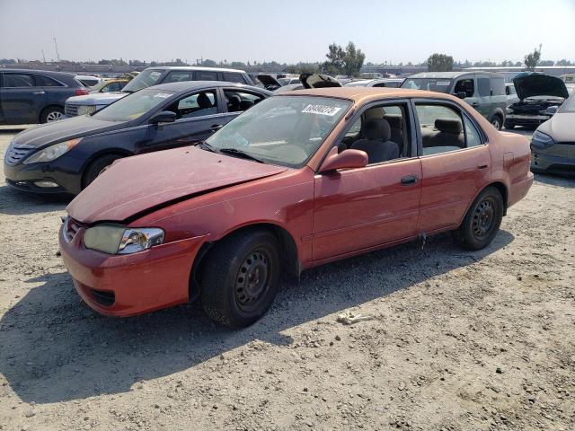 TOYOTA COROLLA CE 2001 2t1br12e31c399040