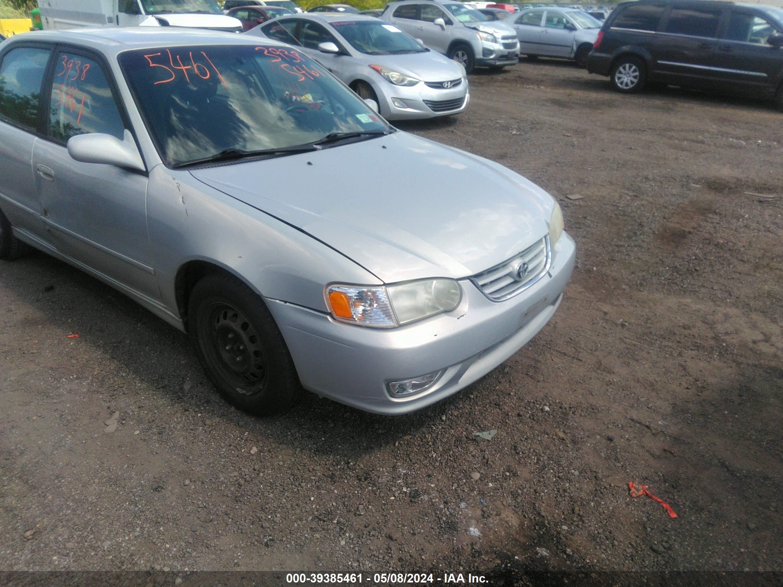 TOYOTA COROLLA 2001 2t1br12e31c468356