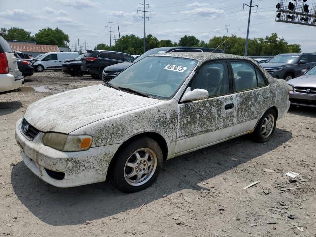 TOYOTA COROLLA 2002 2t1br12e32c563825