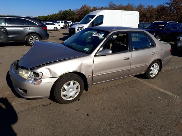 TOYOTA COROLLA 2001 2t1br12e41c416394