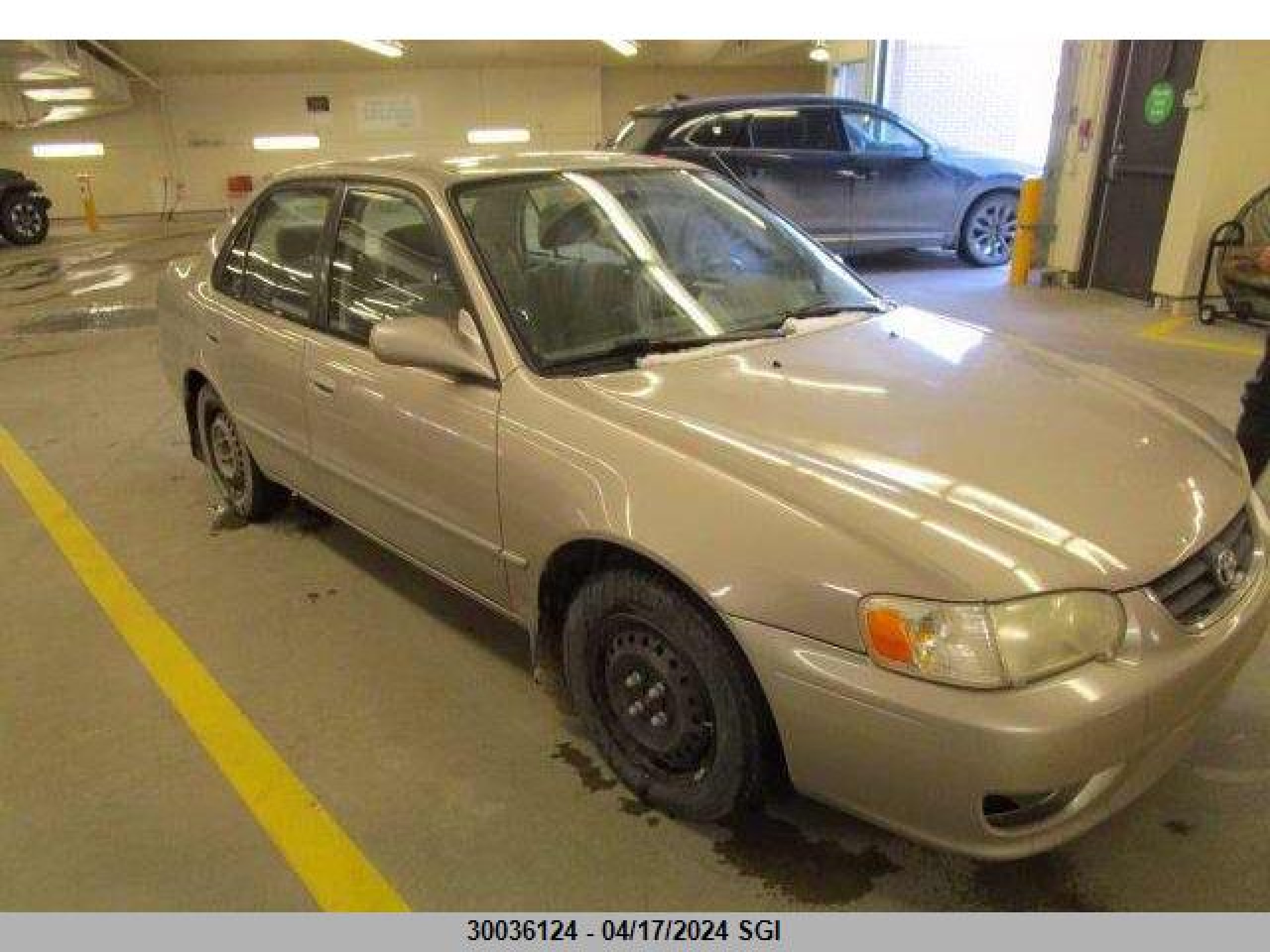 TOYOTA COROLLA 2001 2t1br12e41c831506