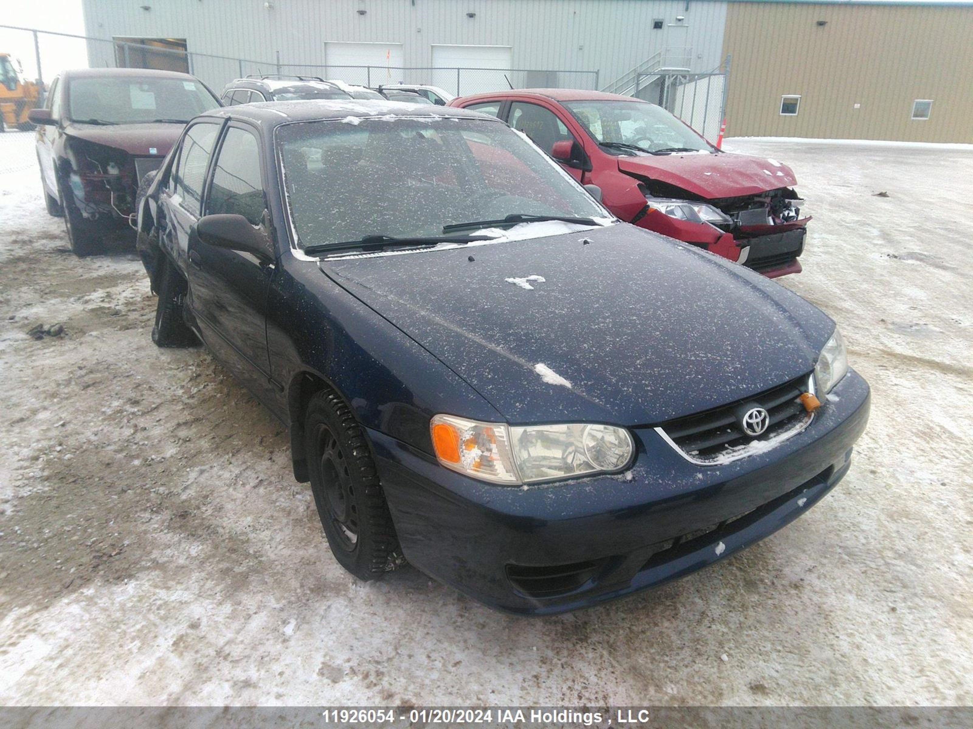 TOYOTA COROLLA 2002 2t1br12e42c875572