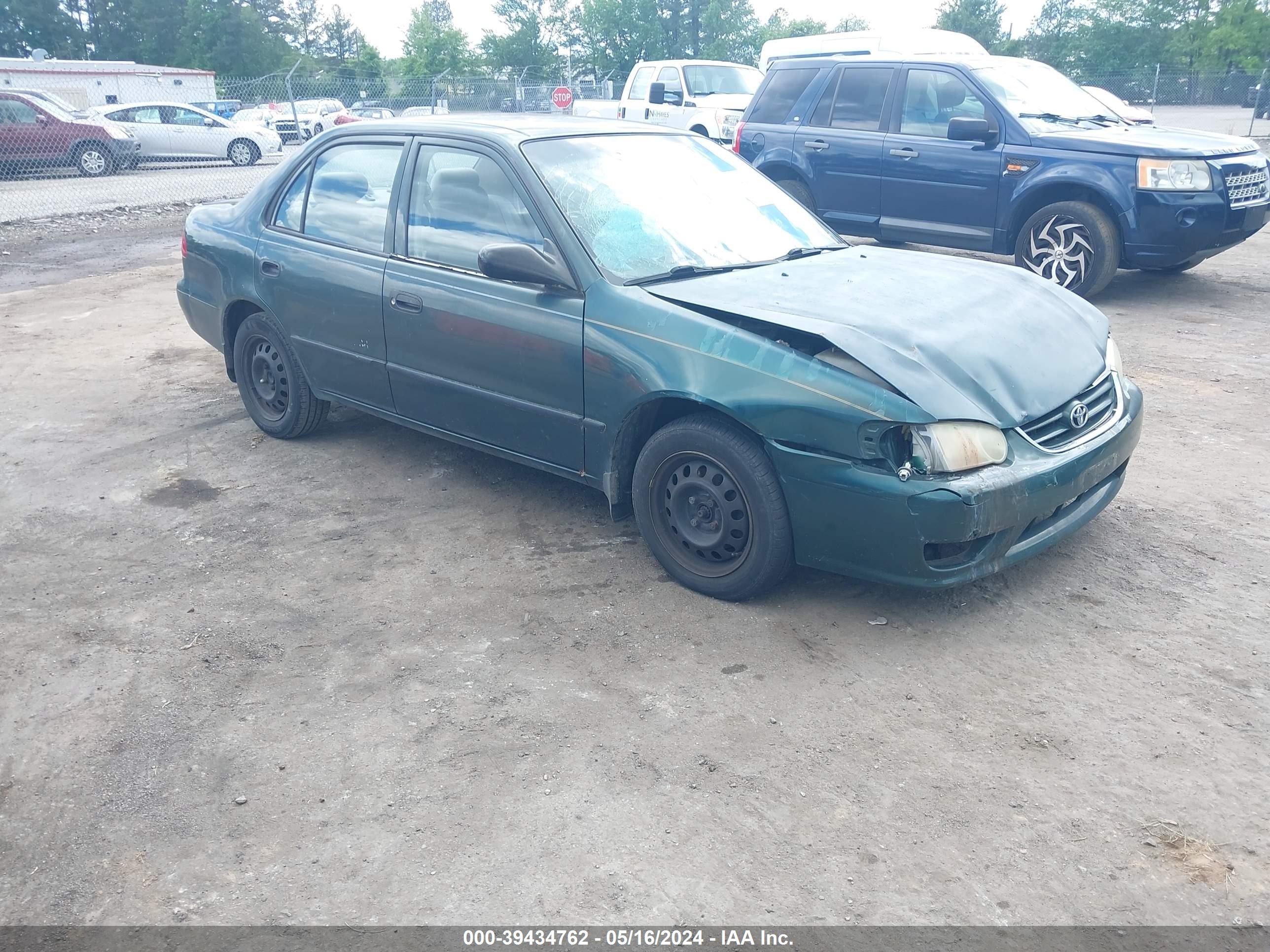 TOYOTA COROLLA 2001 2t1br12e51c412760