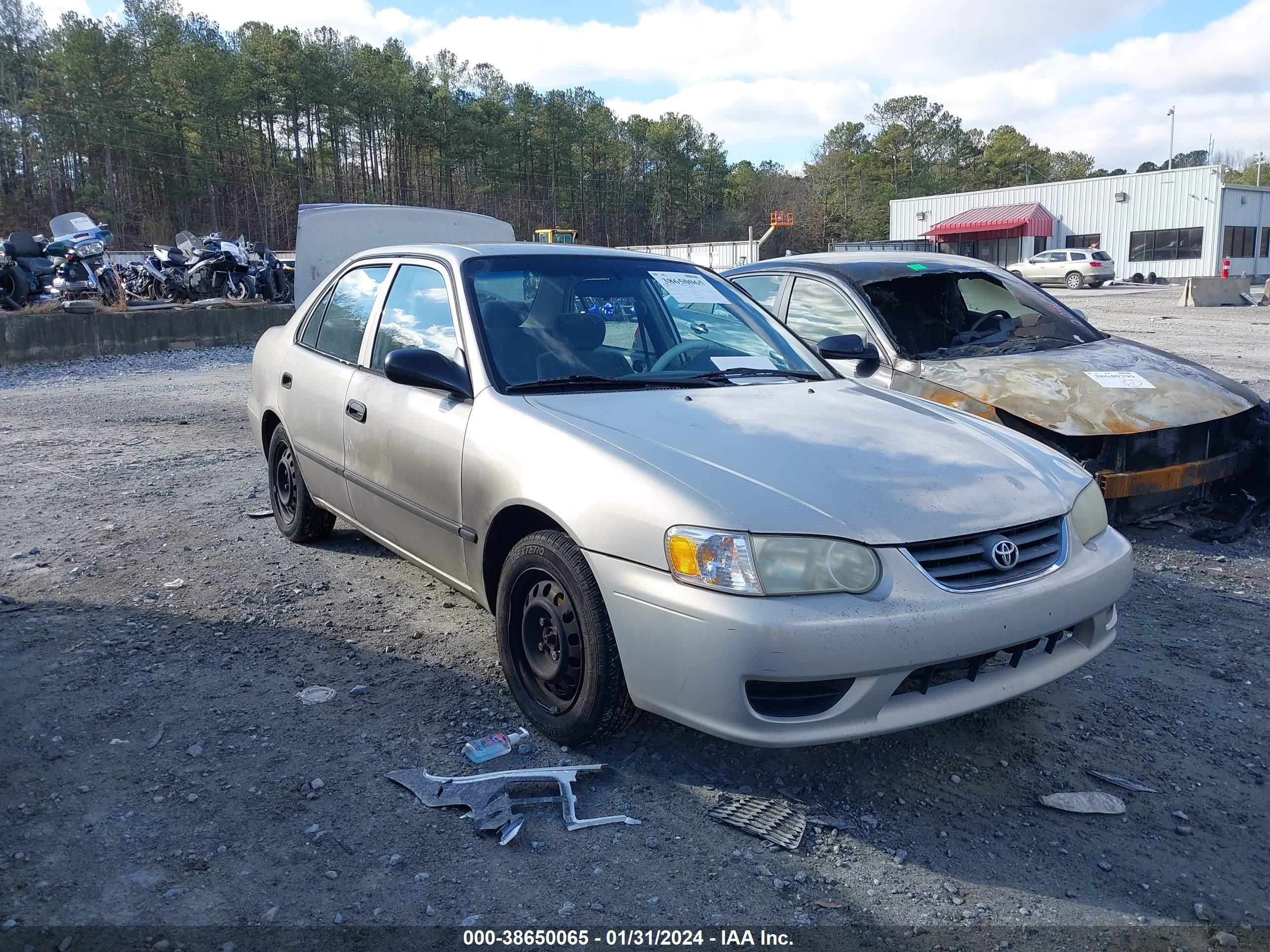 TOYOTA COROLLA 2002 2t1br12e52c527151