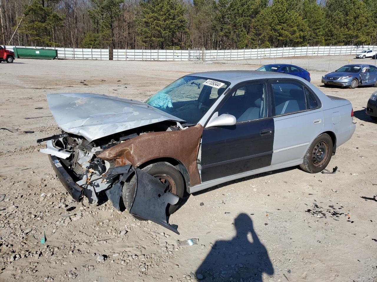 TOYOTA COROLLA 2002 2t1br12e52c557346