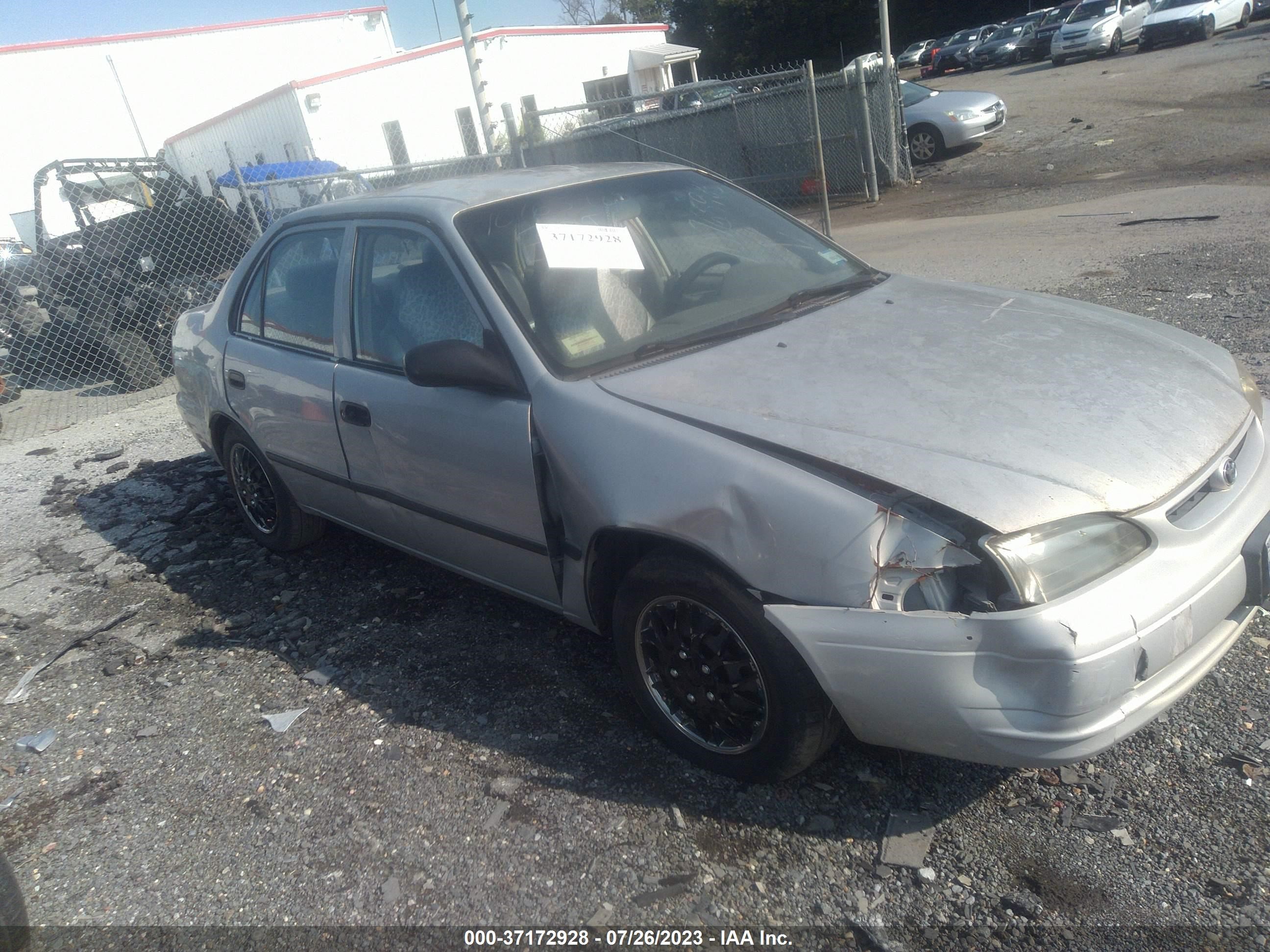 TOYOTA COROLLA 1999 2t1br12e5xc178886