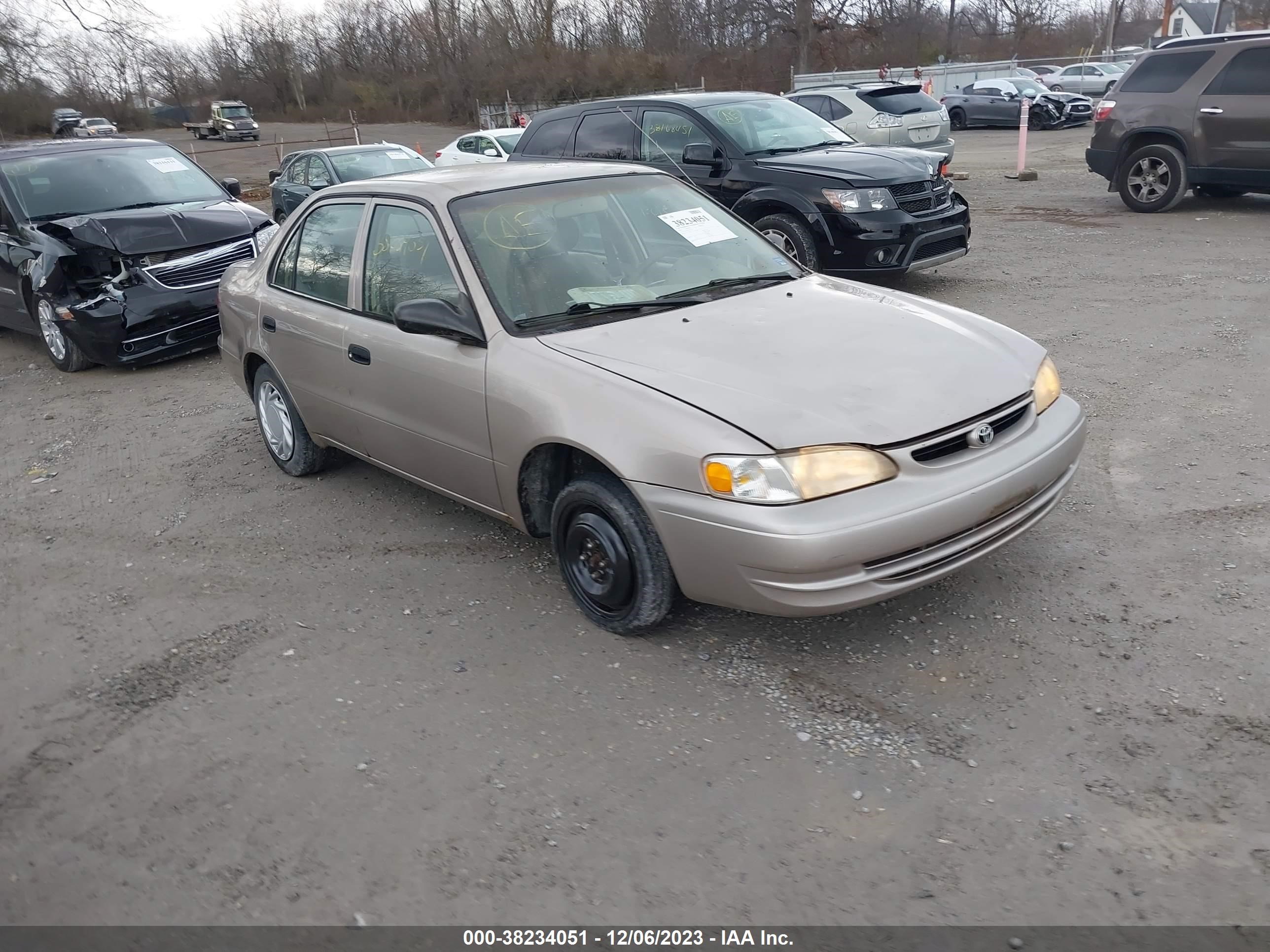 TOYOTA COROLLA 2000 2t1br12e5yc374473