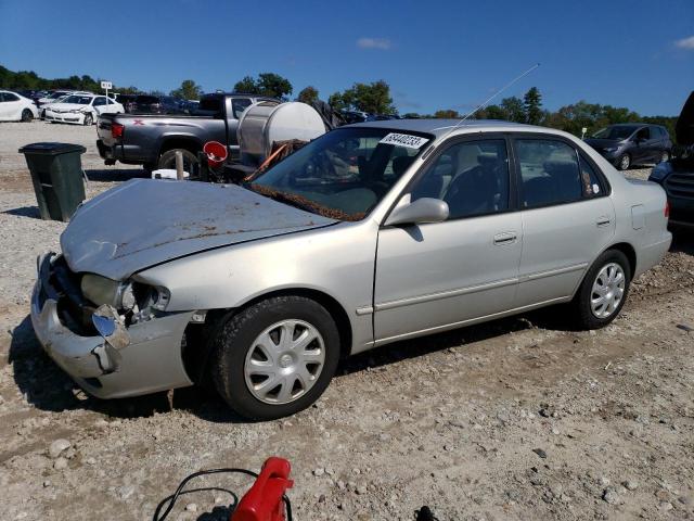 TOYOTA COROLLA CE 2001 2t1br12e71c489274