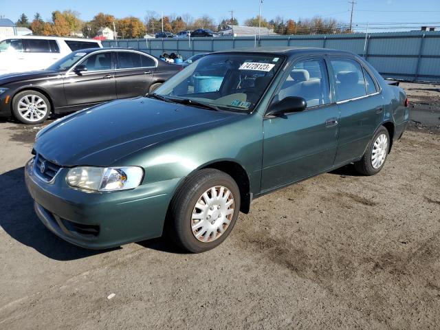 TOYOTA COROLLA 2001 2t1br12e71c504470