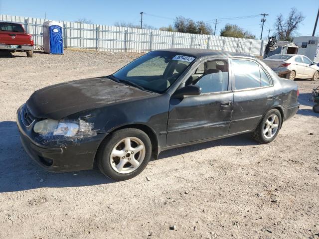 TOYOTA COROLLA 2001 2t1br12e71c510365