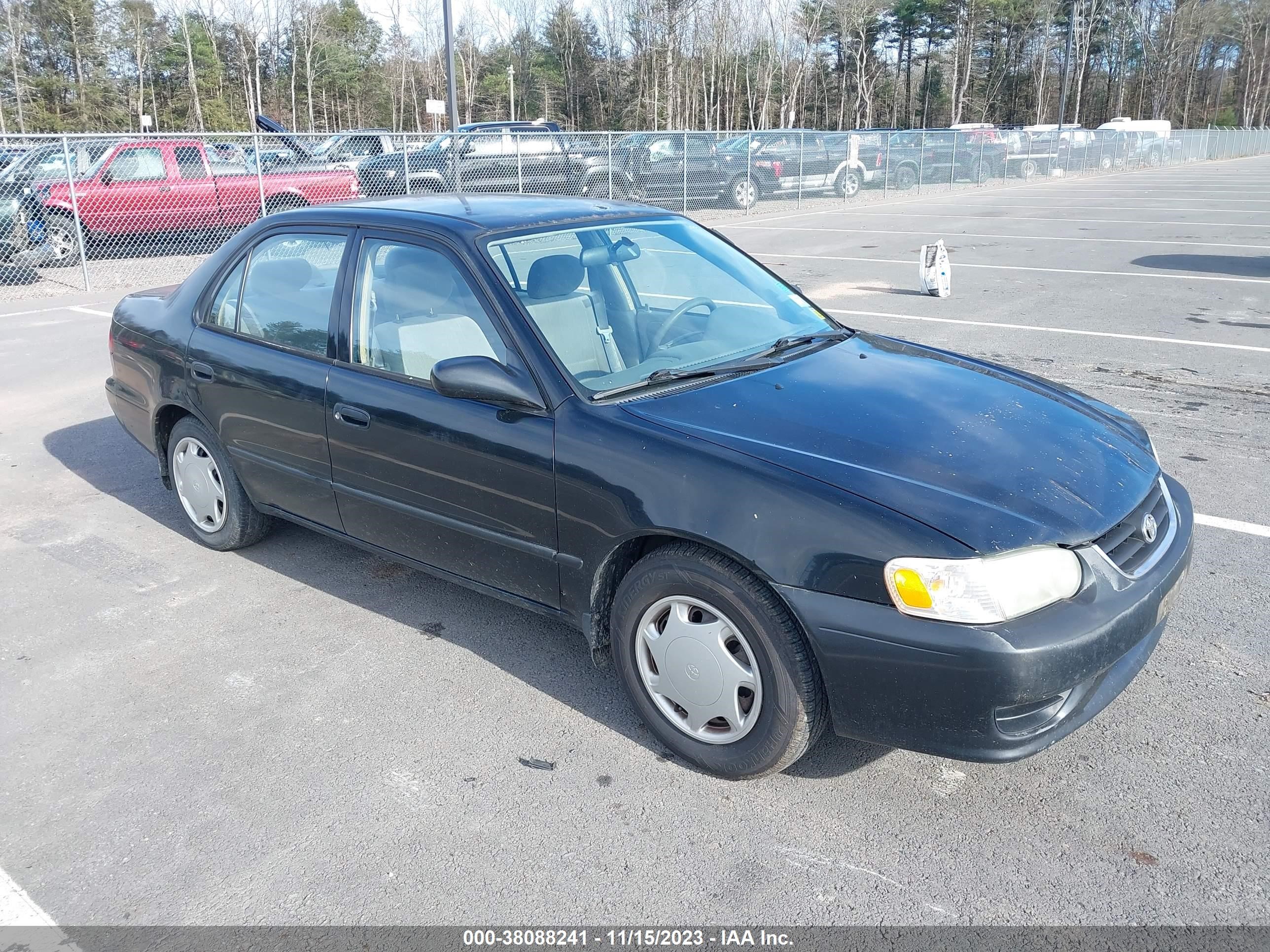 TOYOTA COROLLA 2002 2t1br12e72c536059