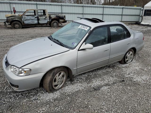 TOYOTA COROLLA 2001 2t1br12e81c431447