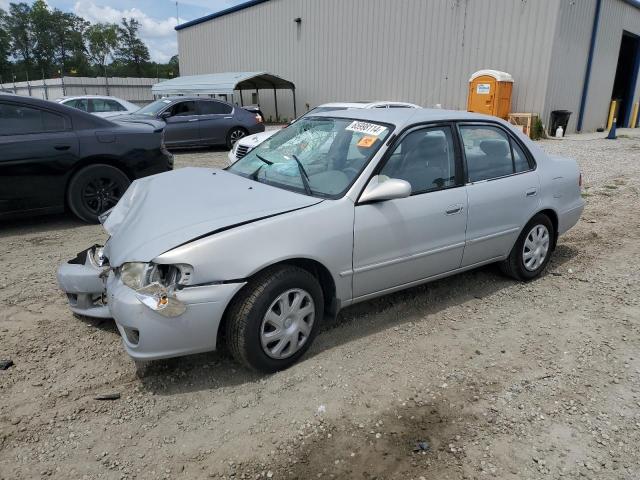 TOYOTA COROLLA 2001 2t1br12e81c455263