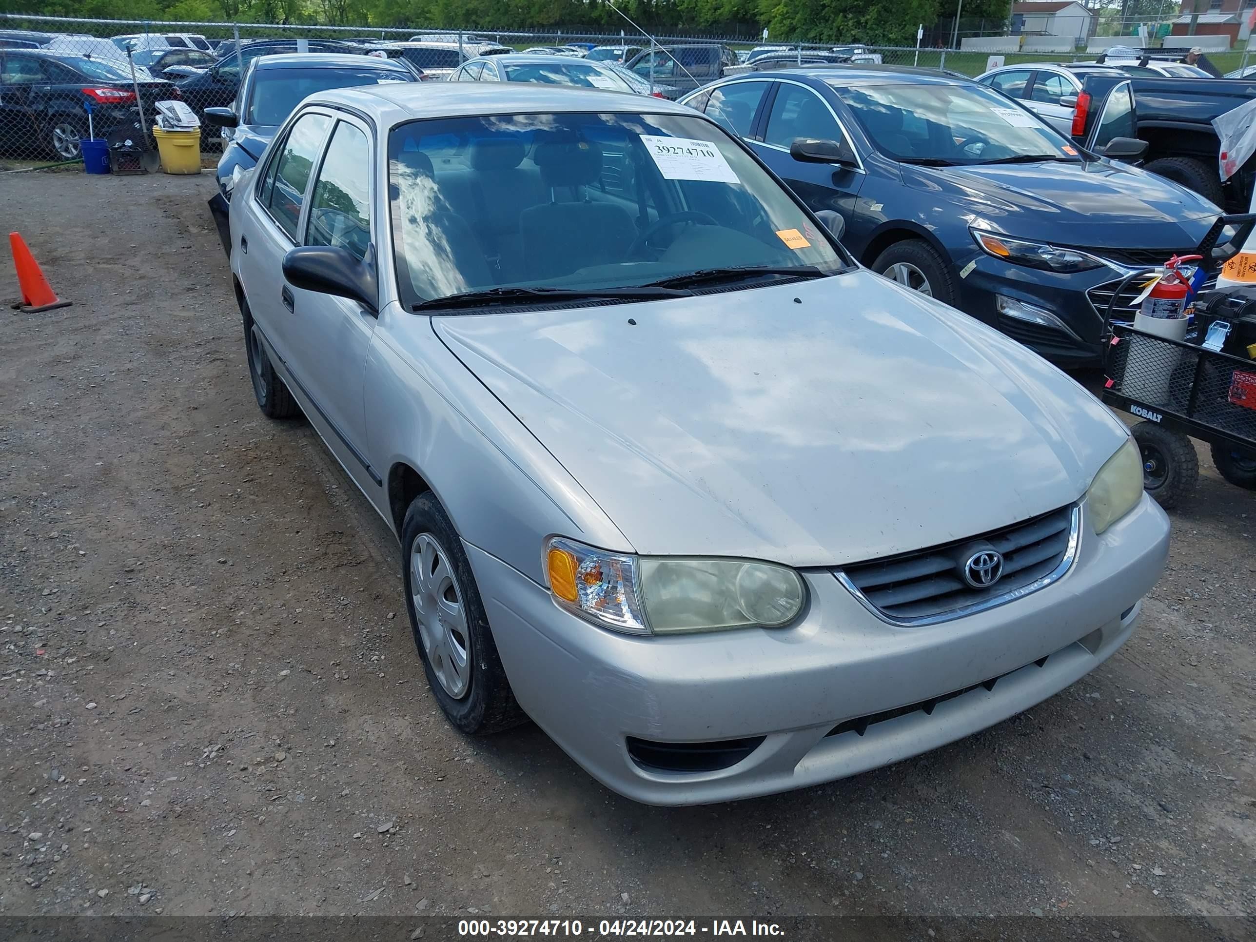 TOYOTA COROLLA 2001 2t1br12e81c493883