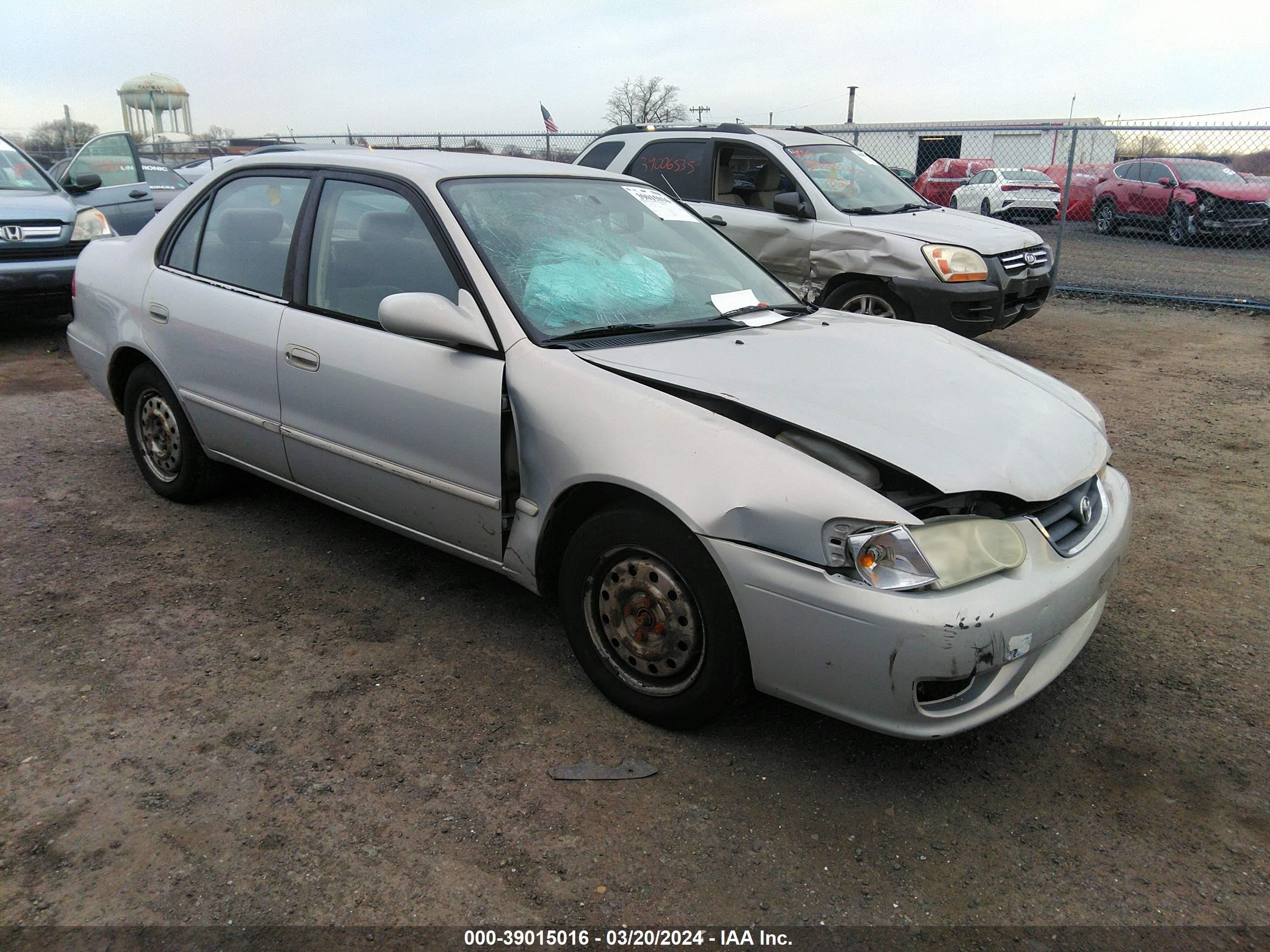 TOYOTA COROLLA 2002 2t1br12e82c540752