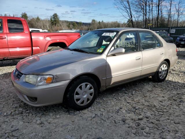 TOYOTA COROLLA 2001 2t1br12e91c510030