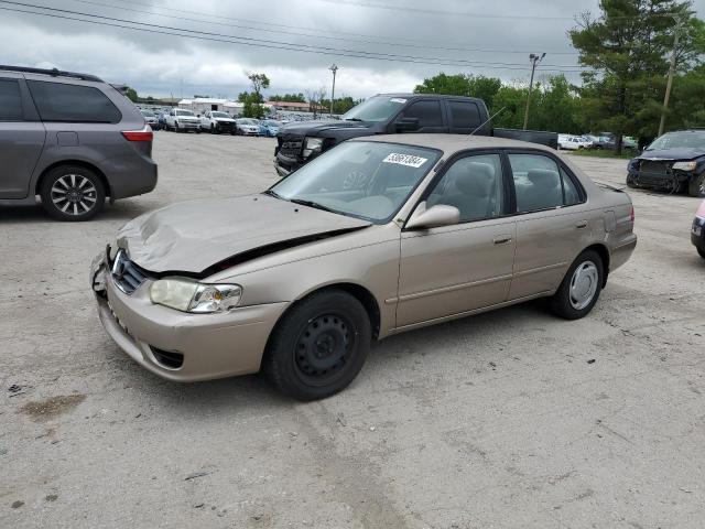 TOYOTA COROLLA 2002 2t1br12e92c517481