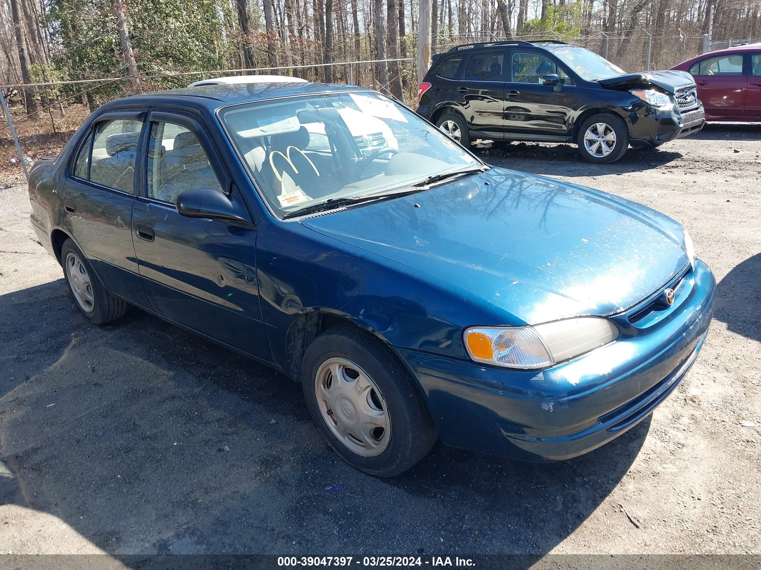 TOYOTA COROLLA 1998 2t1br12e9wc080944