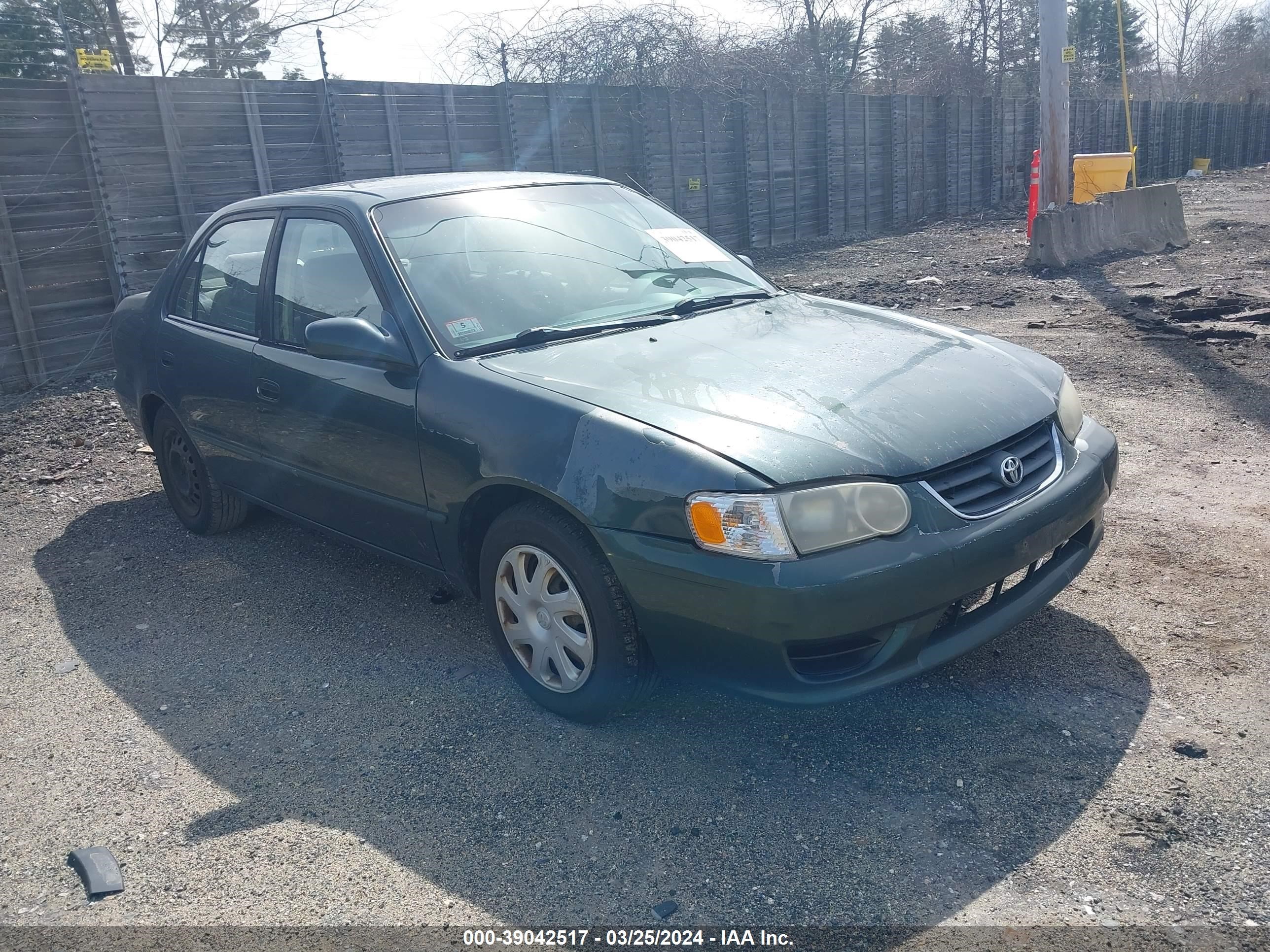 TOYOTA COROLLA 2001 2t1br12ex1c416691