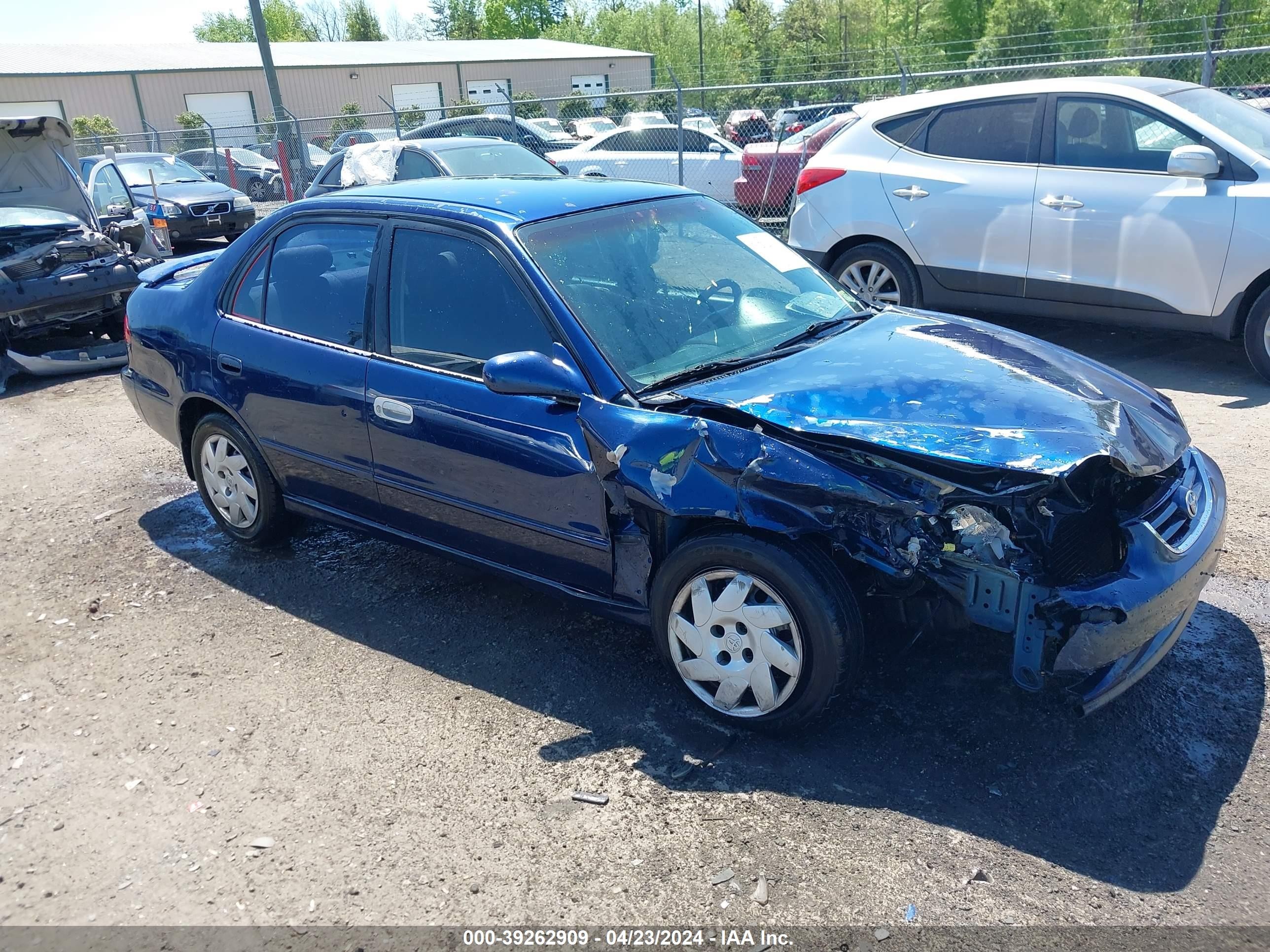 TOYOTA COROLLA 2002 2t1br12ex2c554202