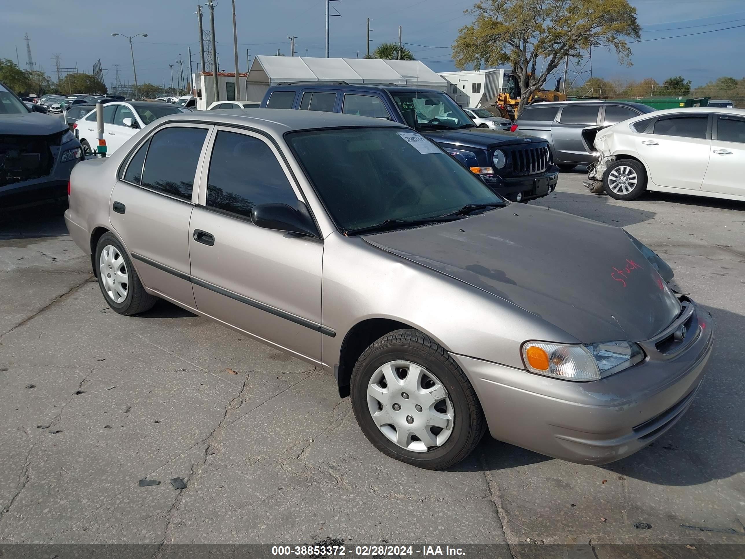 TOYOTA COROLLA 2000 2t1br12exyc347480