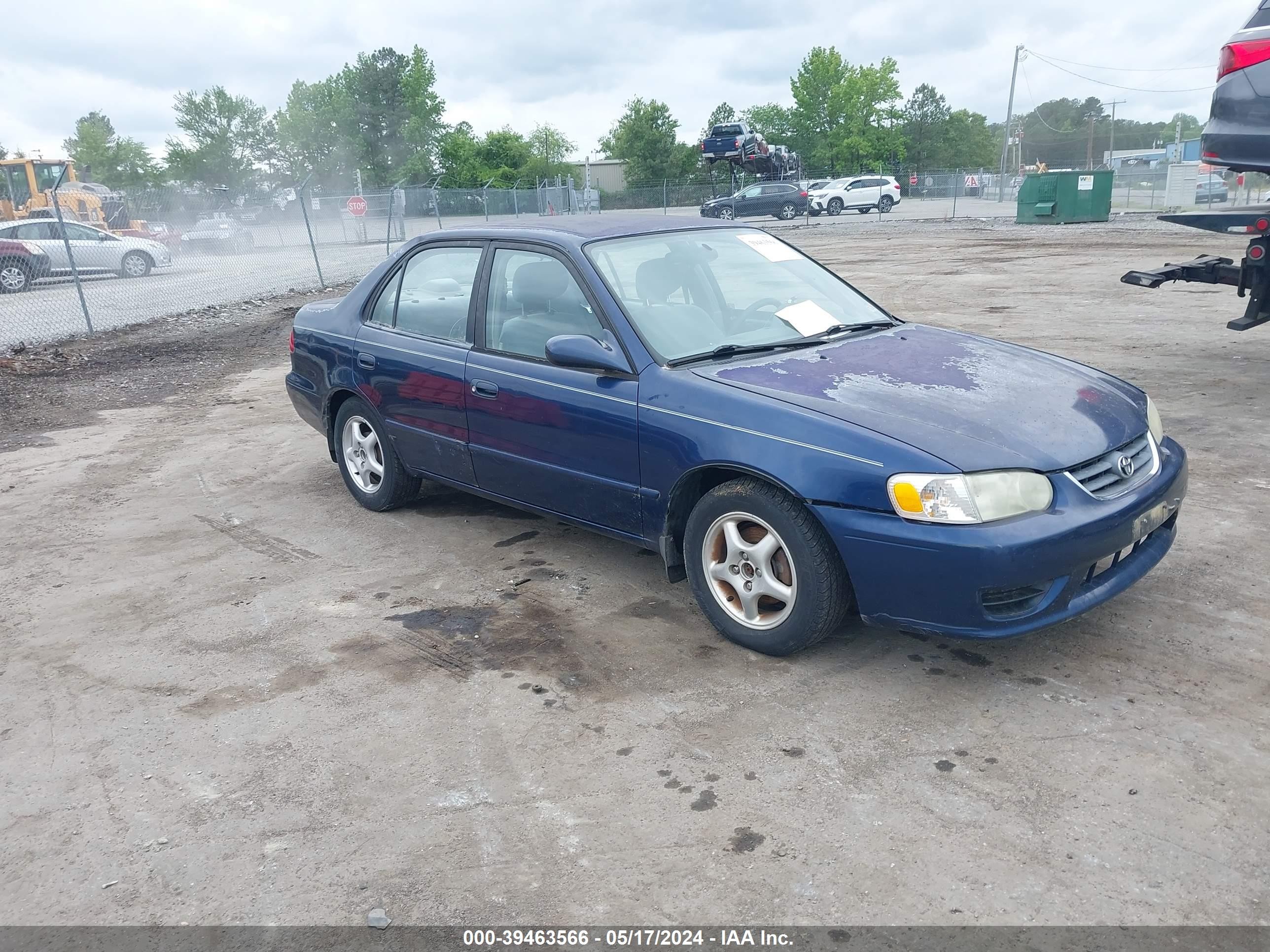 TOYOTA COROLLA 2002 2t1br18e22c525414