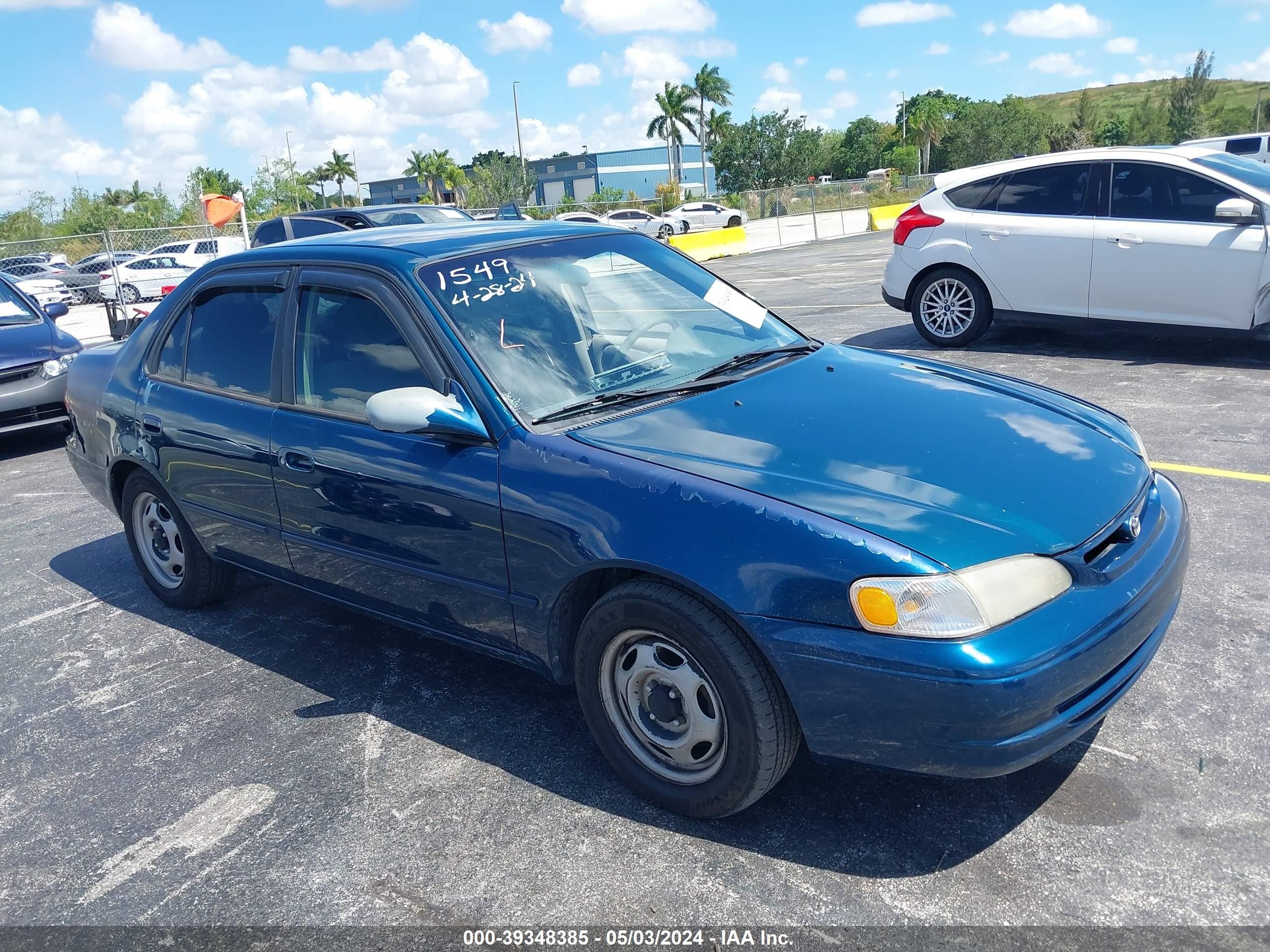 TOYOTA COROLLA 1998 2t1br18e2wc051549