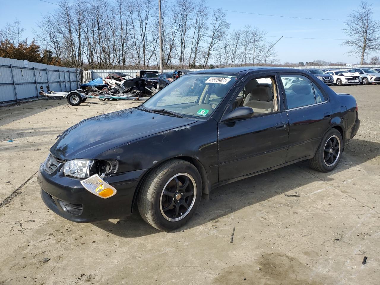 TOYOTA COROLLA 2001 2t1br18e61c463689