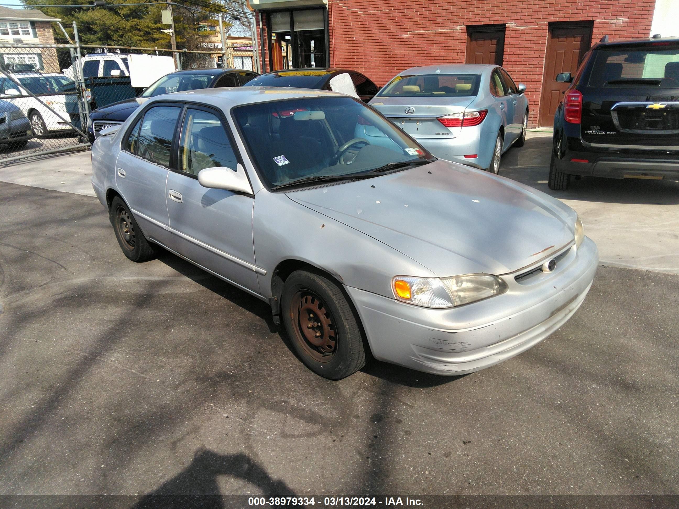 TOYOTA COROLLA 2000 2t1br18e6yc309381