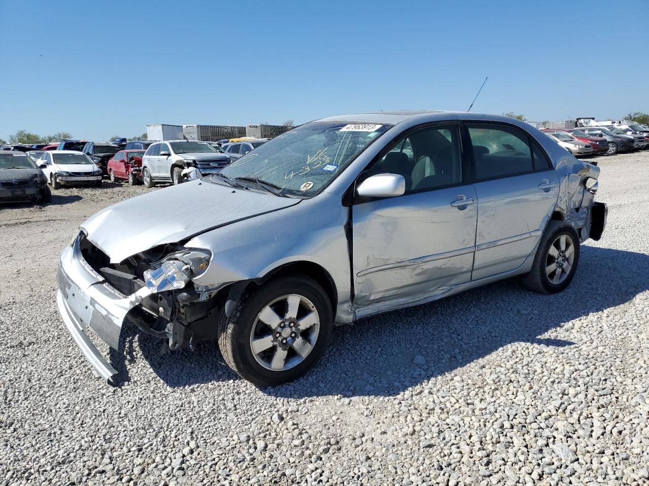 TOYOTA COROLLA 2006 2t1br30e06c638596