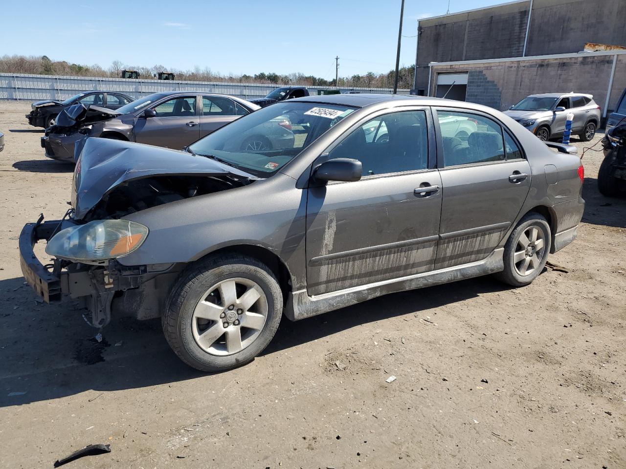 TOYOTA COROLLA 2007 2t1br30e07c783249