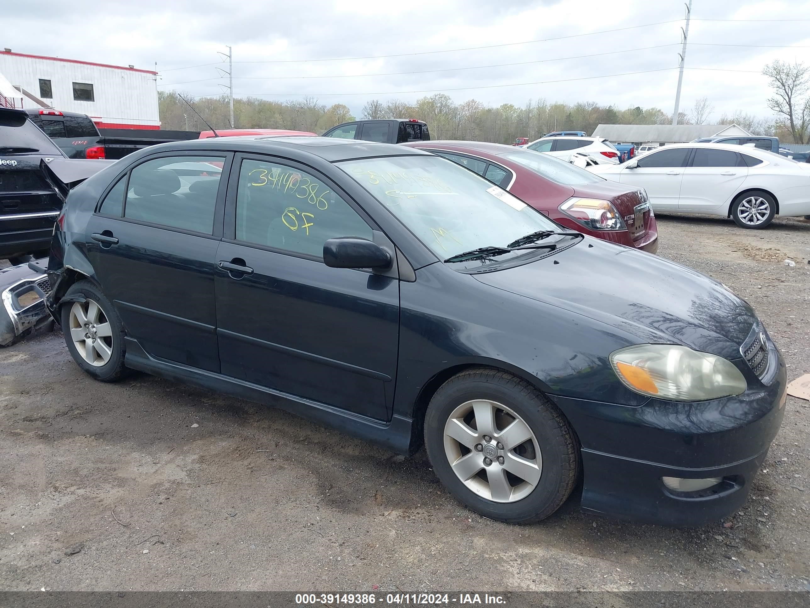 TOYOTA COROLLA 2008 2t1br30e08c875771