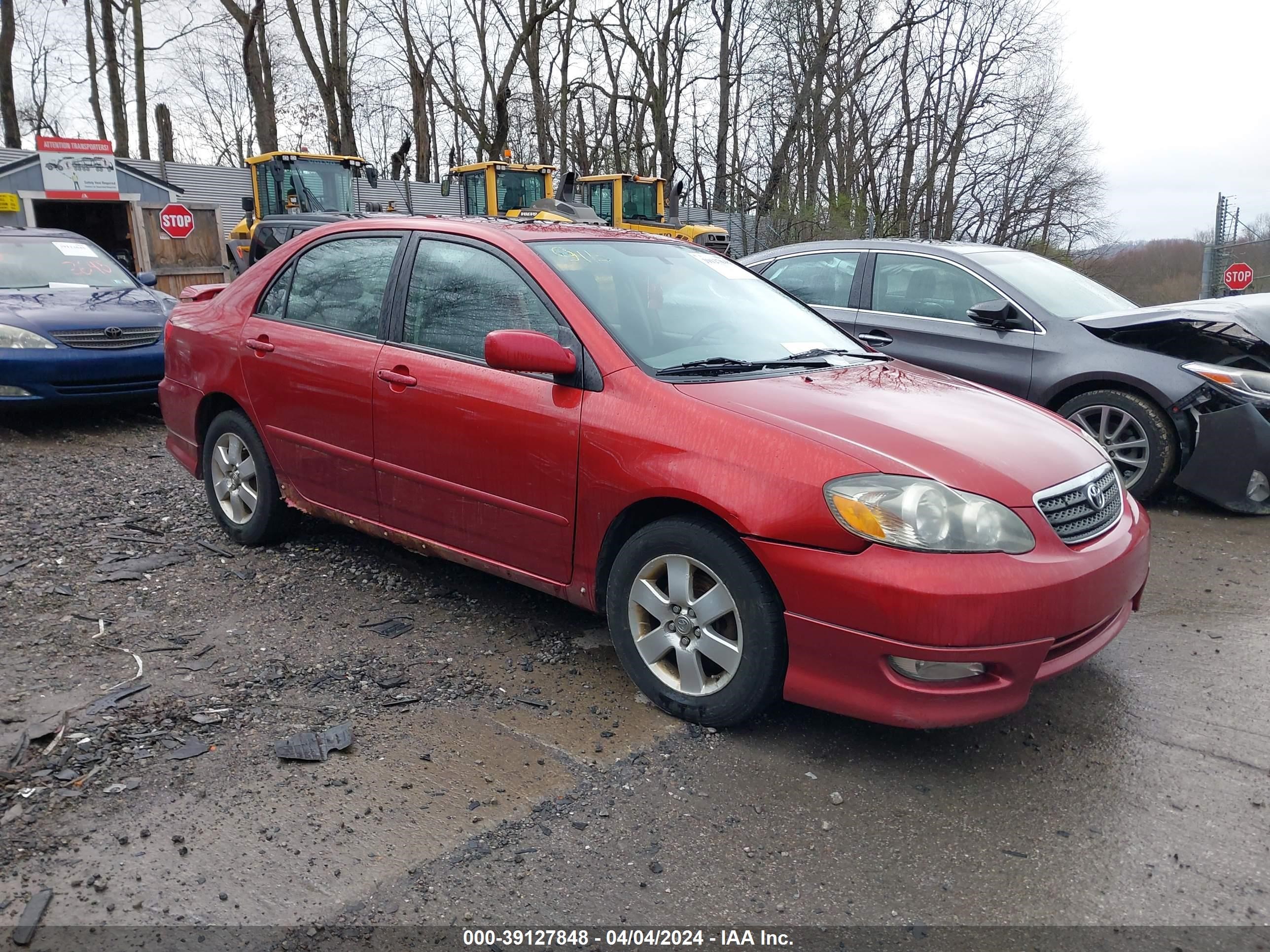 TOYOTA COROLLA 2008 2t1br30e08c888231