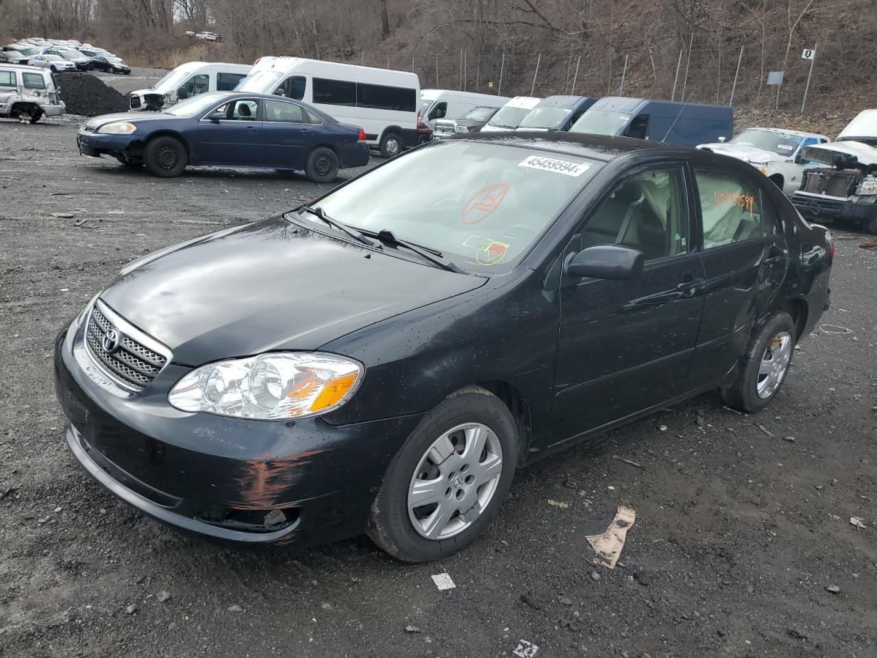 TOYOTA COROLLA 2007 2t1br30e17c766153