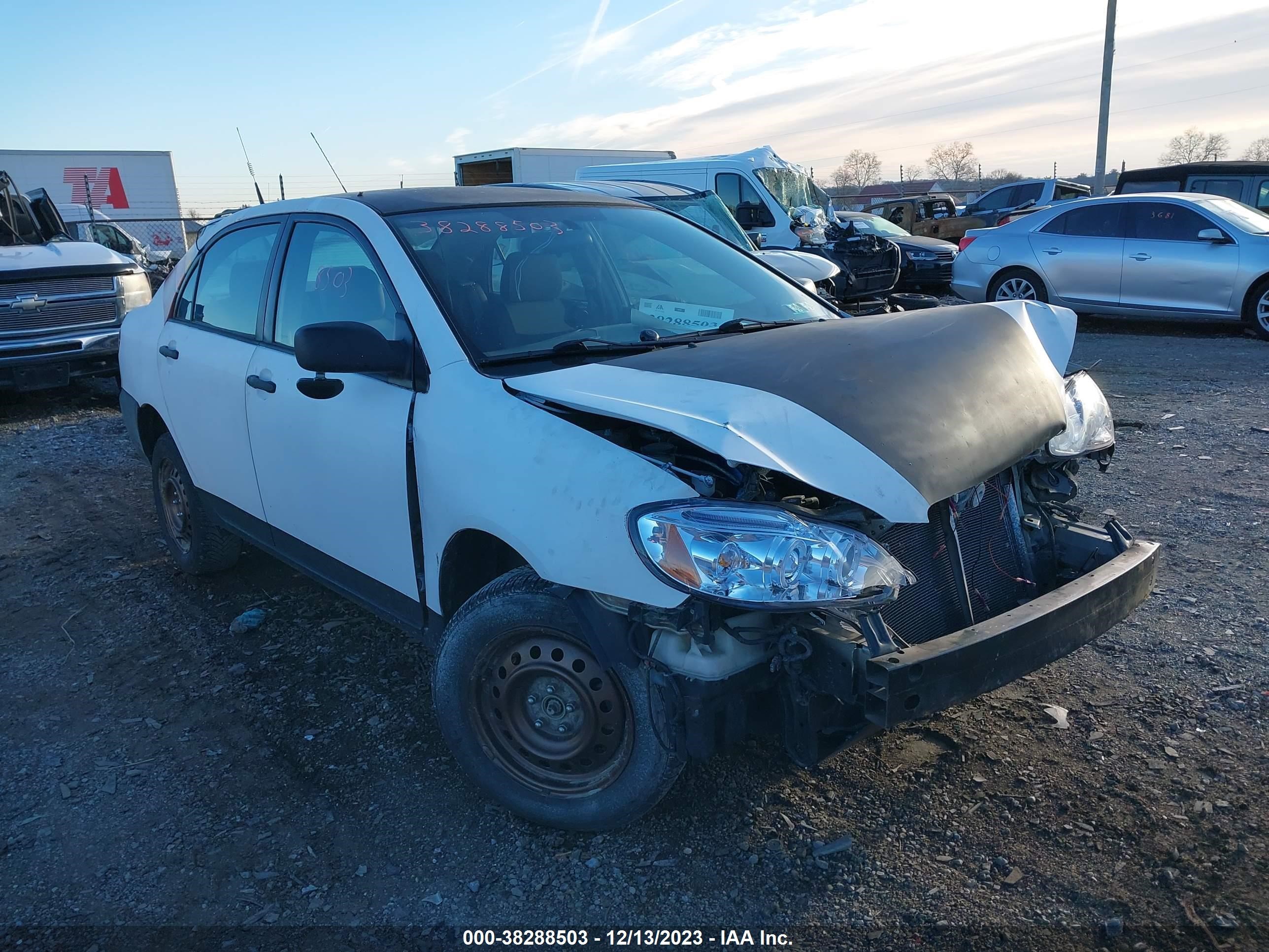 TOYOTA COROLLA 2006 2t1br30e36c625454