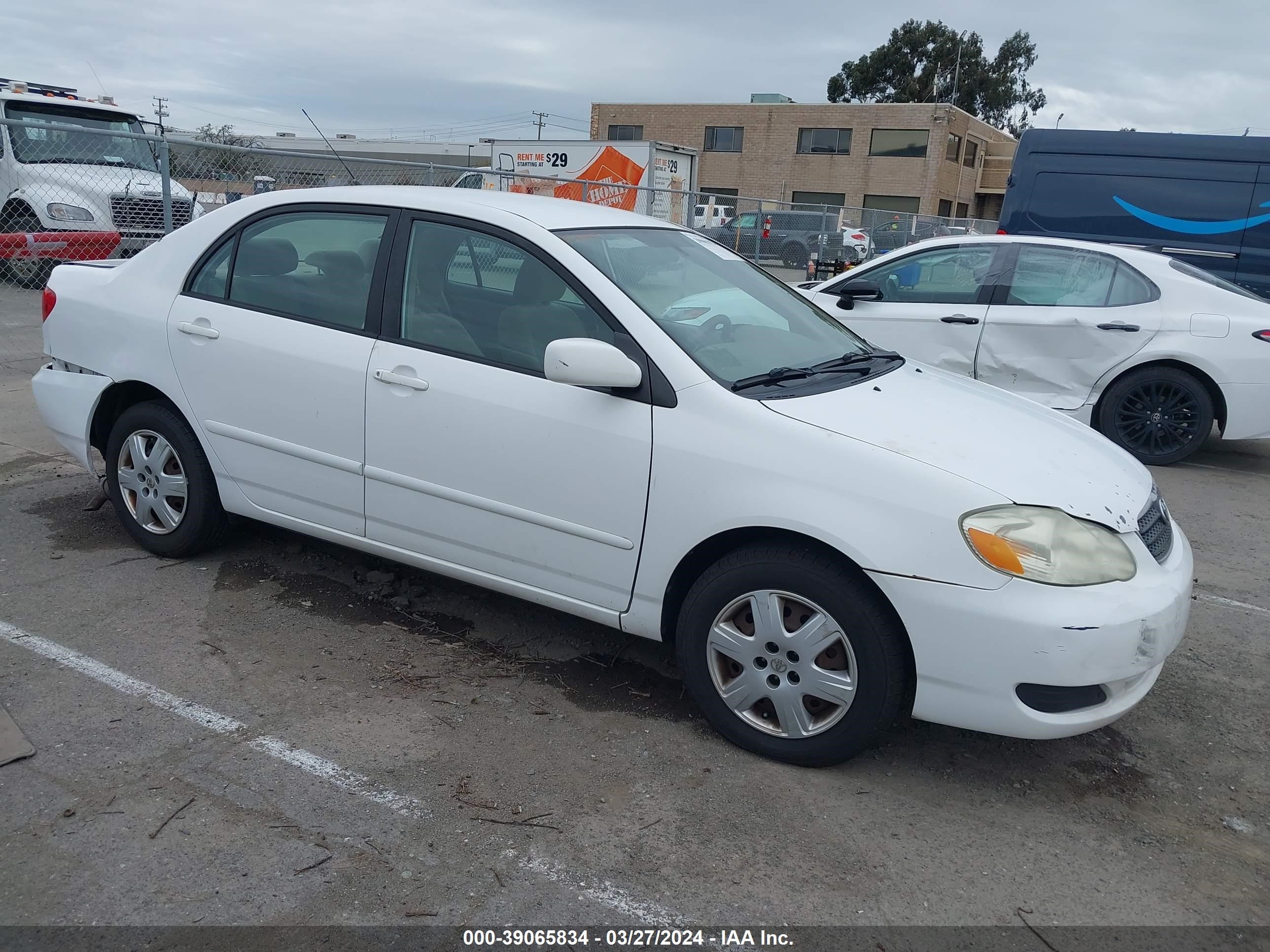 TOYOTA COROLLA 2005 2t1br30e45c501031