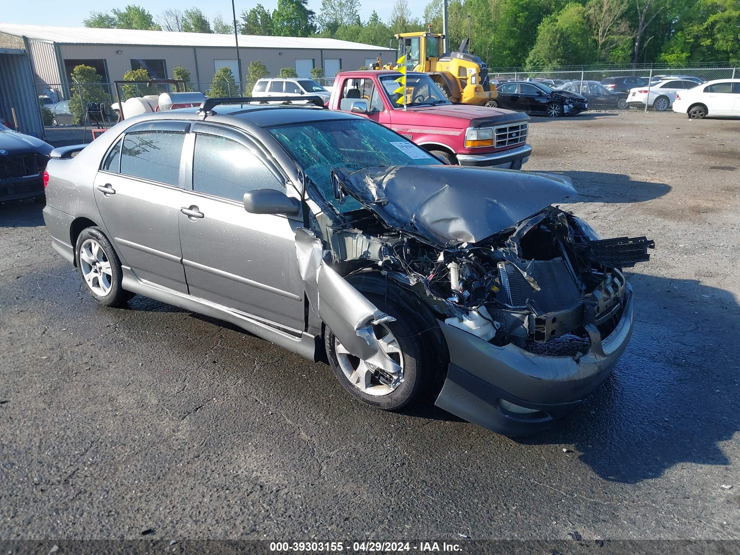 TOYOTA COROLLA 2006 2t1br30e46c622983