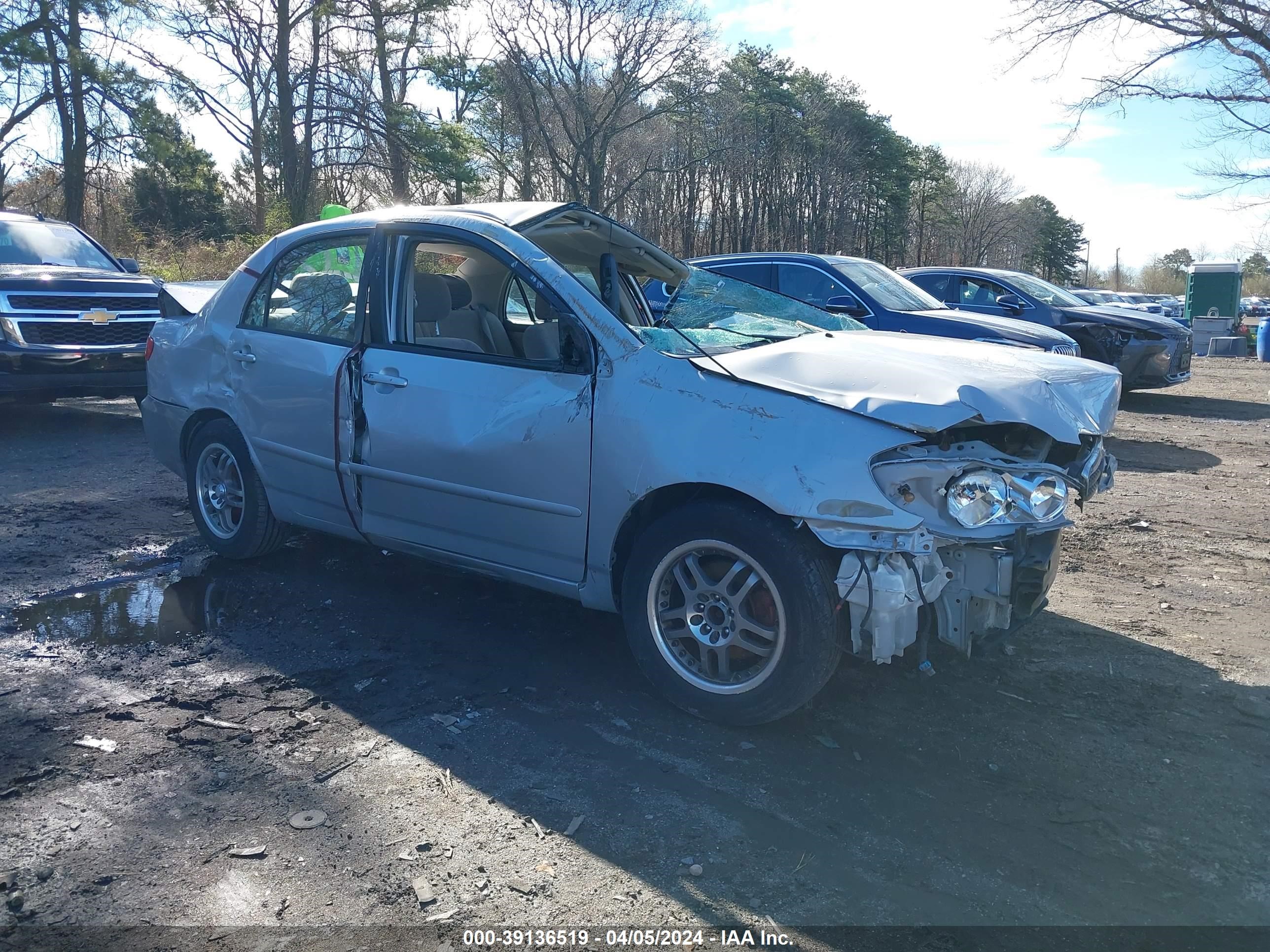 TOYOTA COROLLA 2005 2t1br30e55c387265